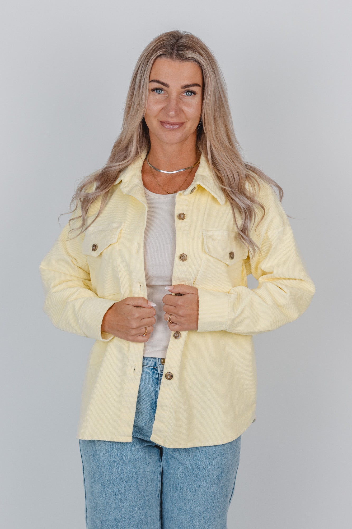 Hemd Jacke aus Cord
