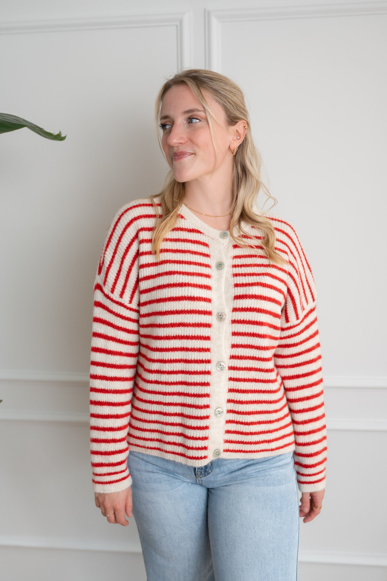 Jacke gestreift