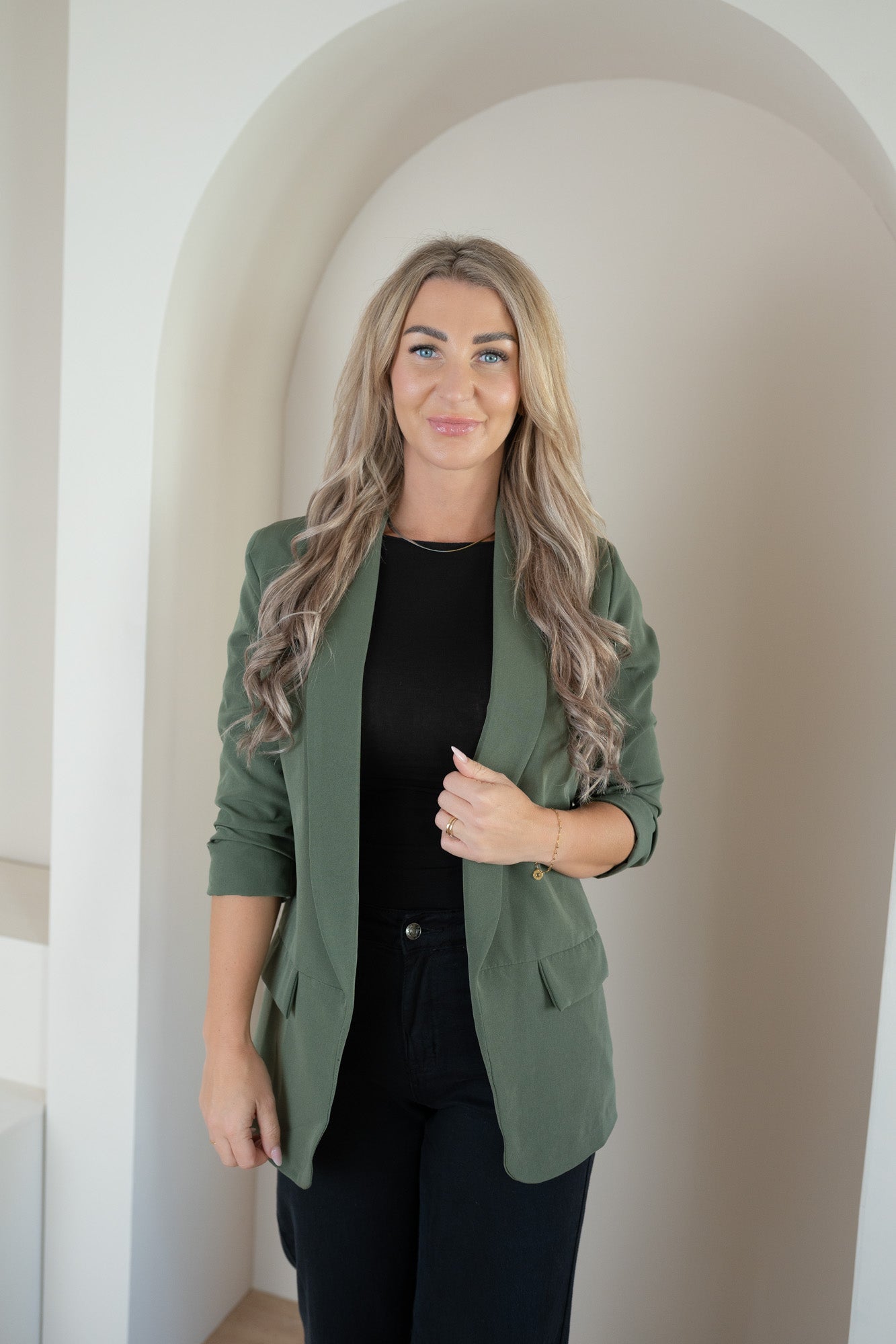 Blazer in gedeckten Farben