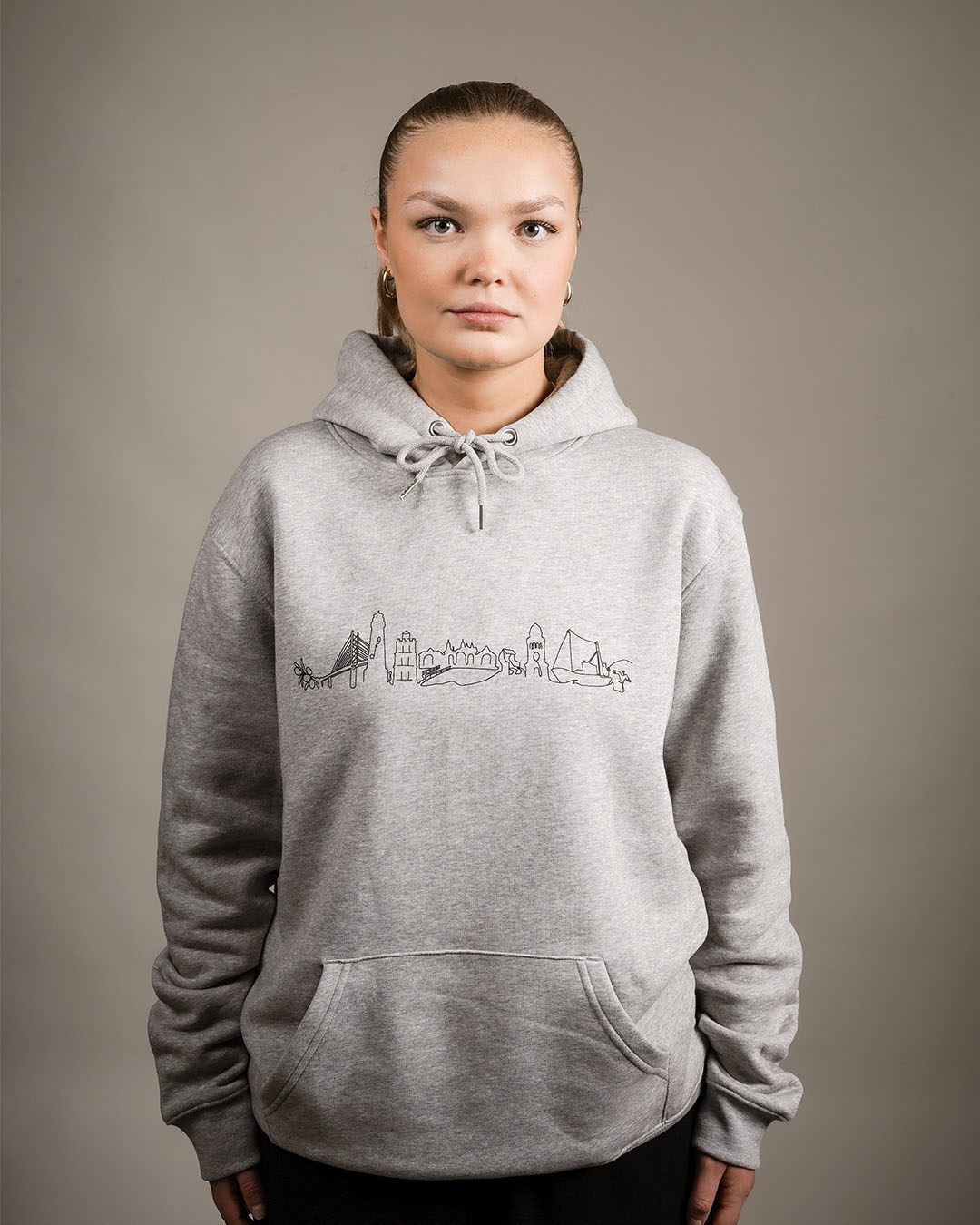 Rügen hoodie - grau