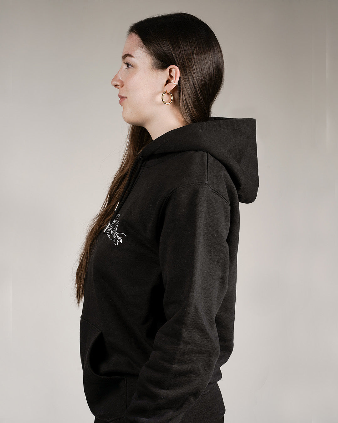 Rügen Hoodie - schwarz