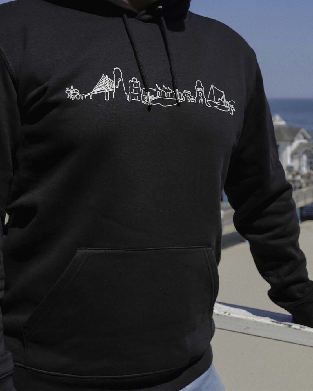 Rügen Hoodie - schwarz
