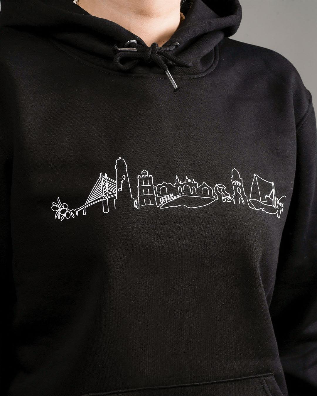 Rügen Hoodie - schwarz