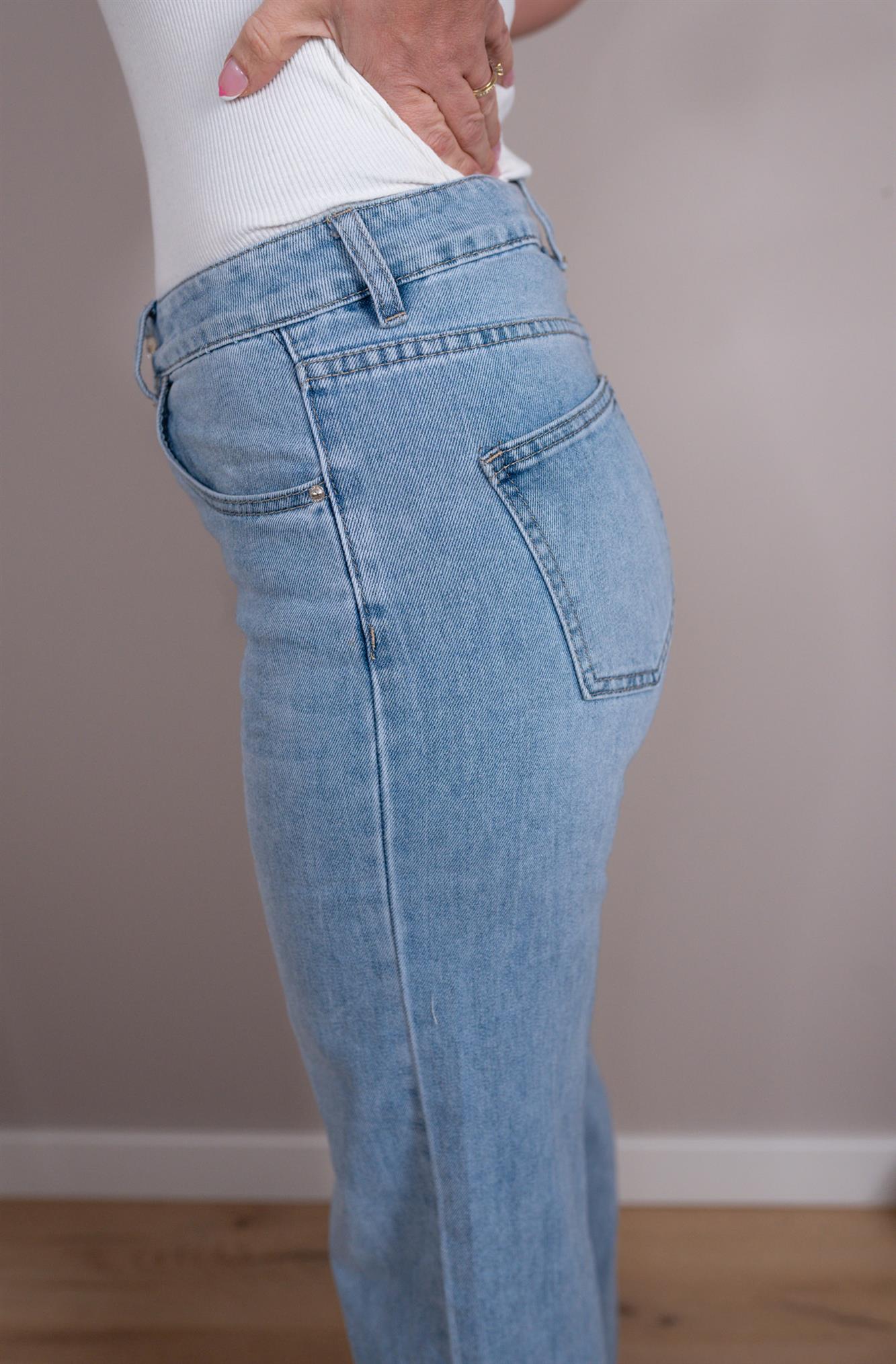 Jeans Wide Leg blau