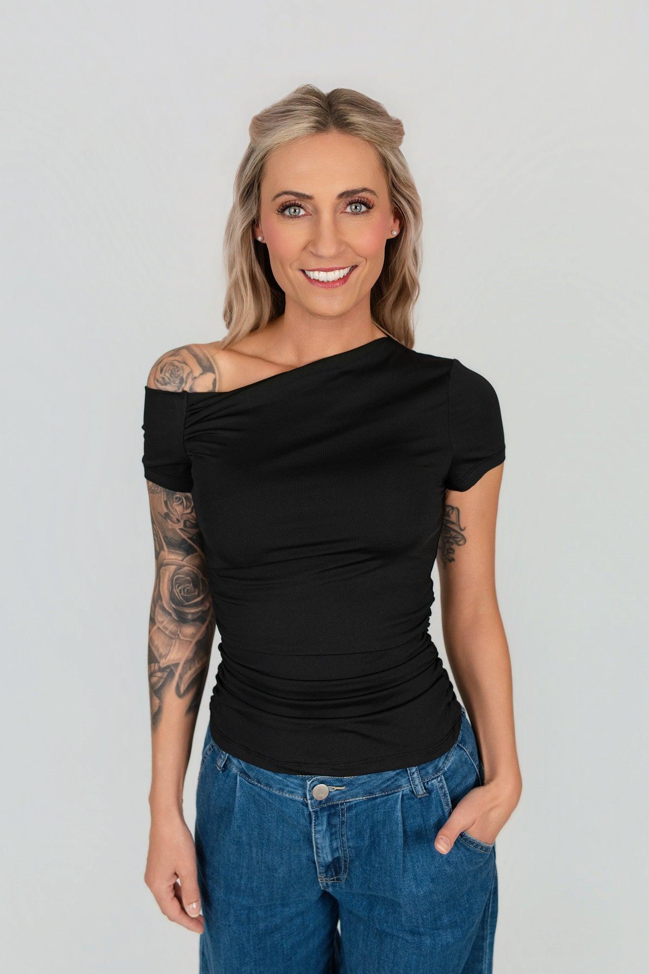 One-Shoulder-Shirt