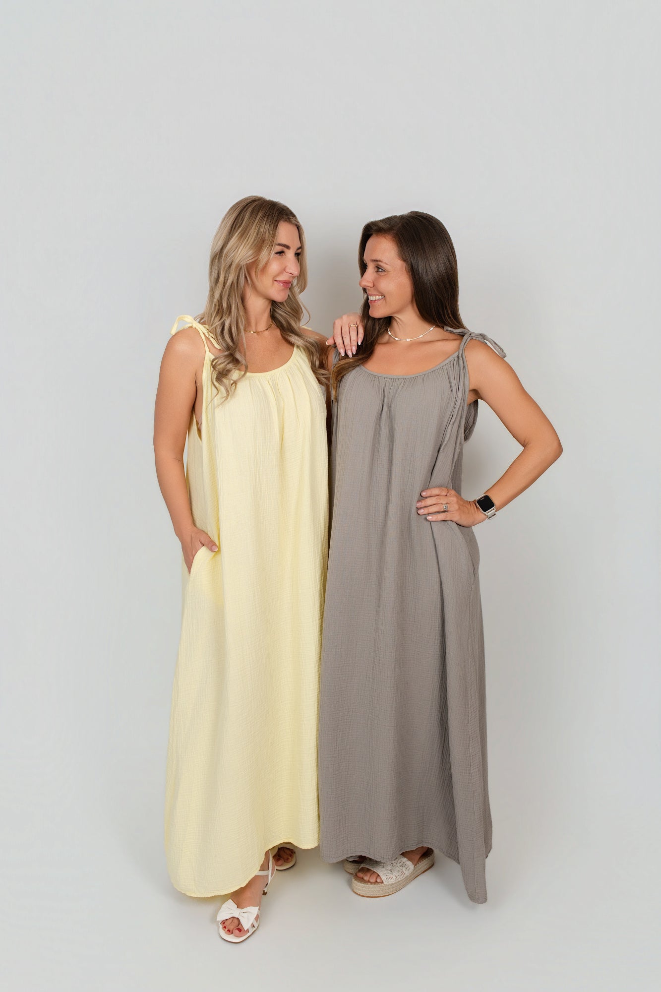 Musselin Kleid