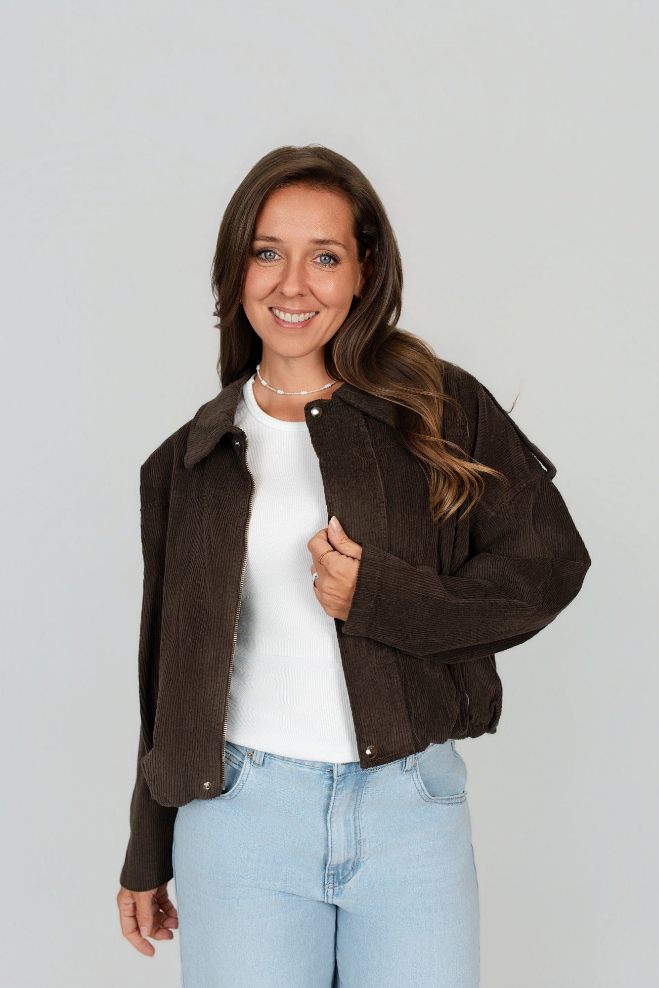 Jacke aus Cord