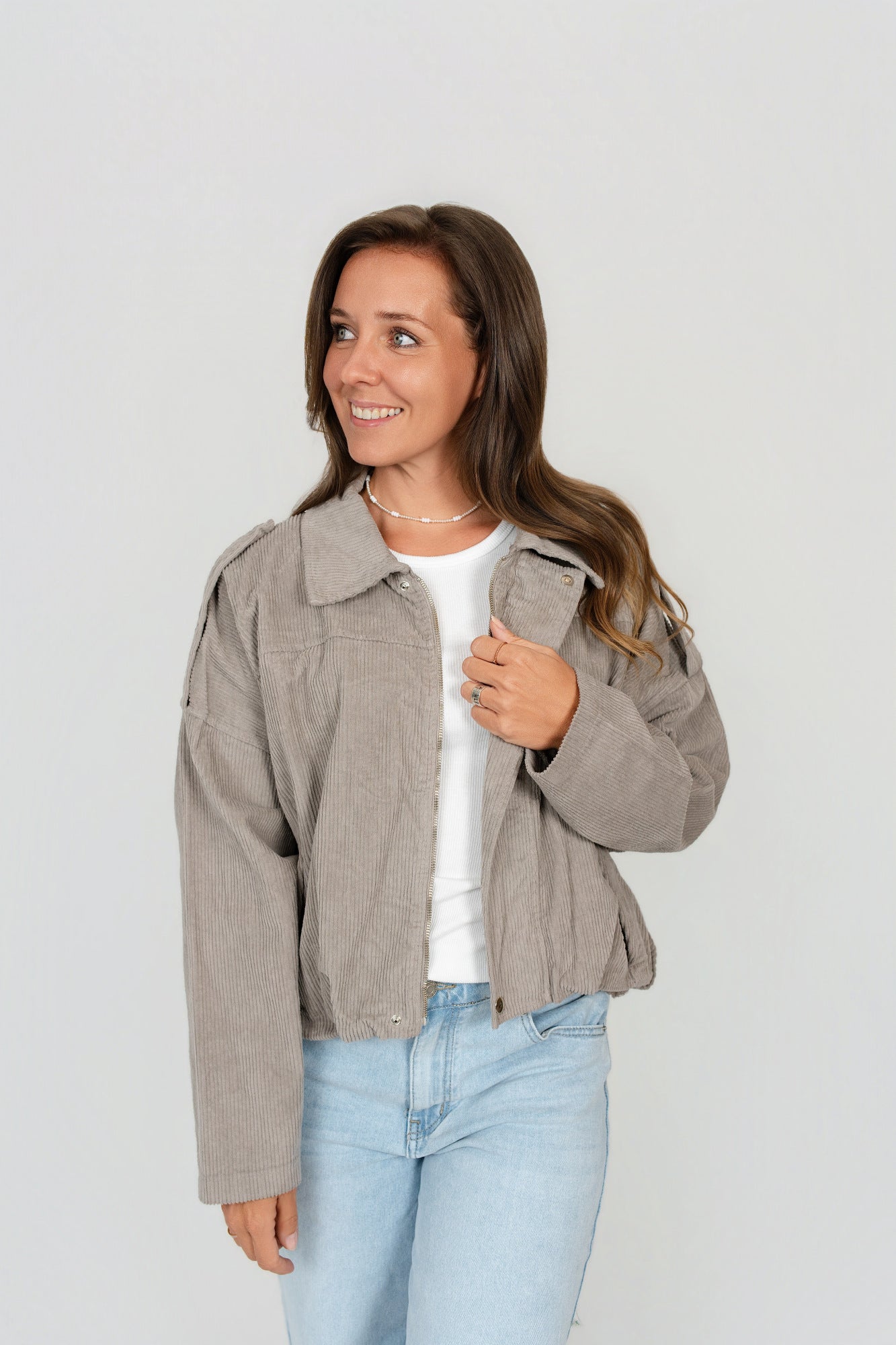 Jacke aus Cord