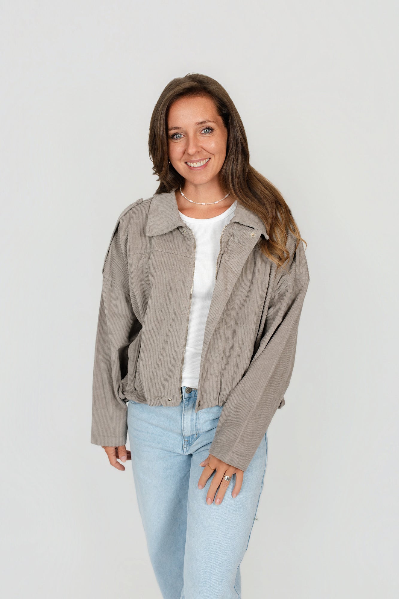 Jacke aus Cord