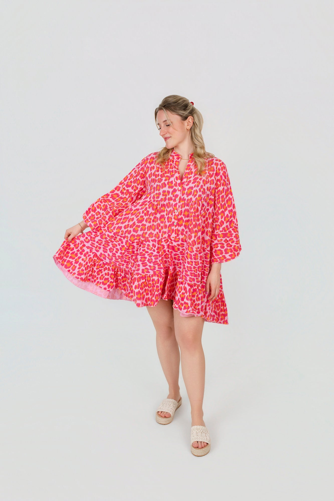 Tunika Kleid in Leo