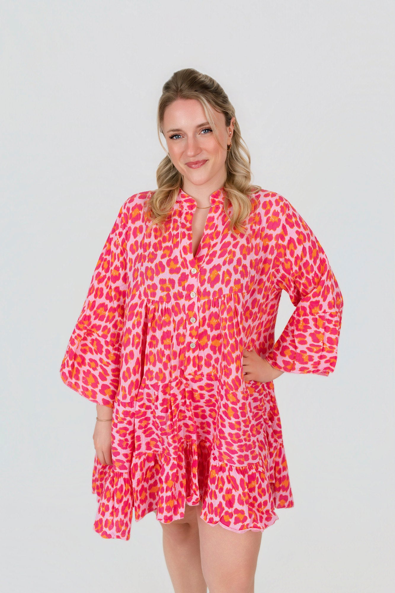 Tunika Kleid in Leo