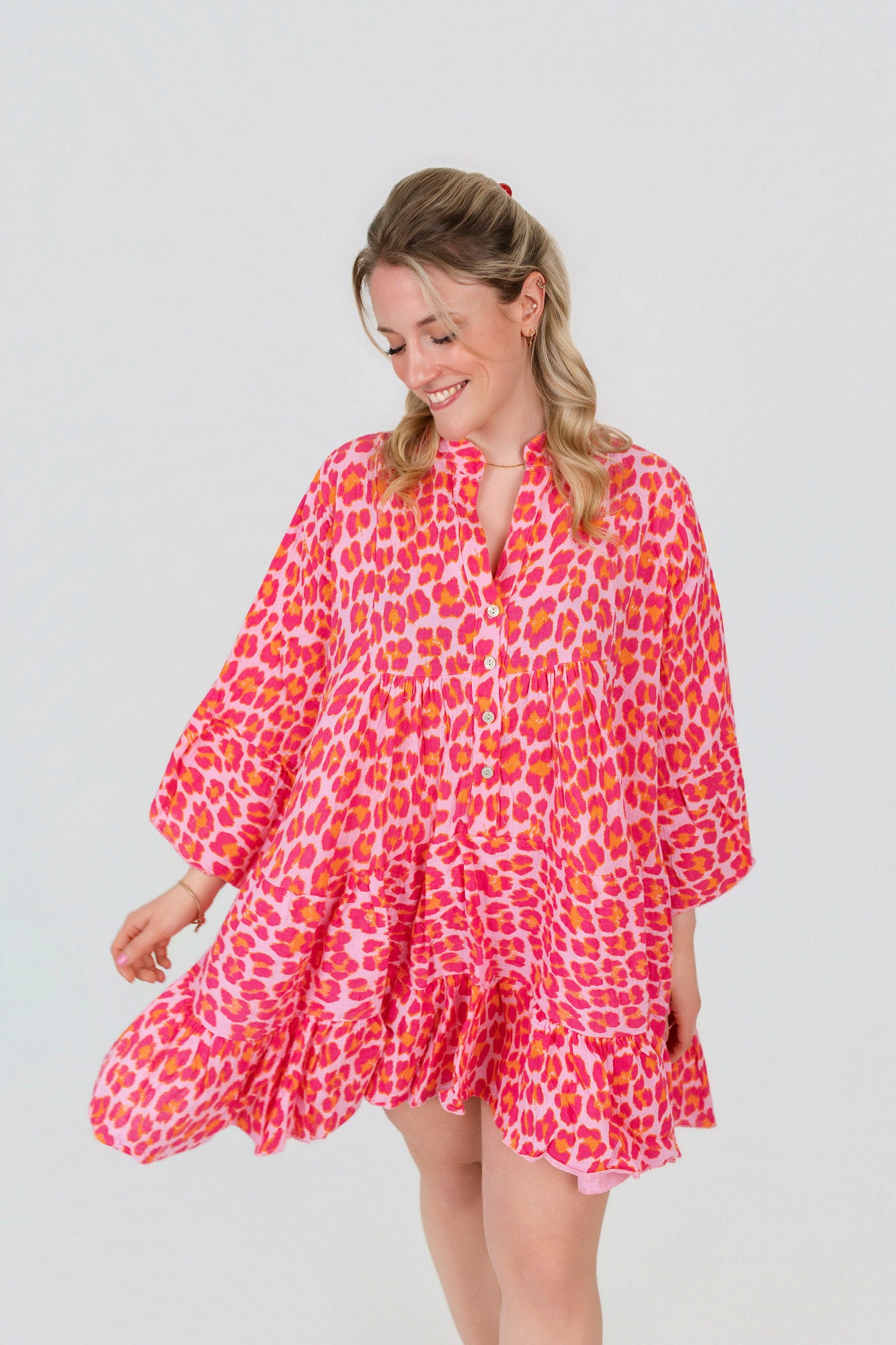 Tunika Kleid in Leo