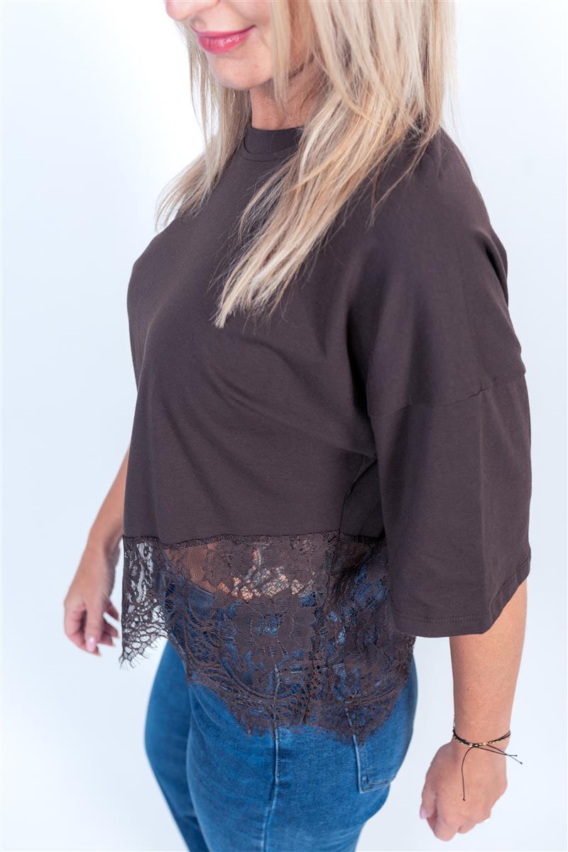 T-Shirt Oversized Spitze