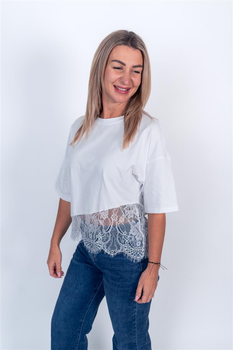 T-Shirt Oversized Spitze