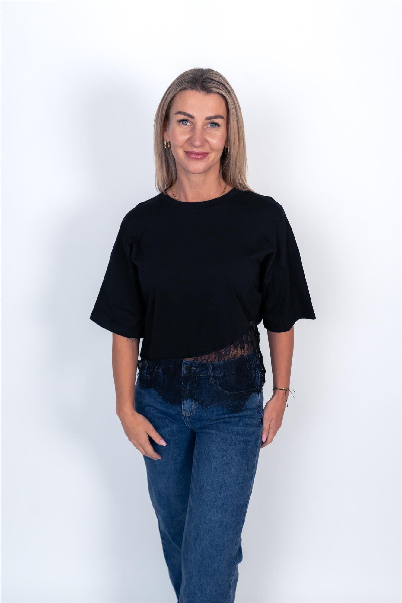 T-Shirt Oversized Spitze