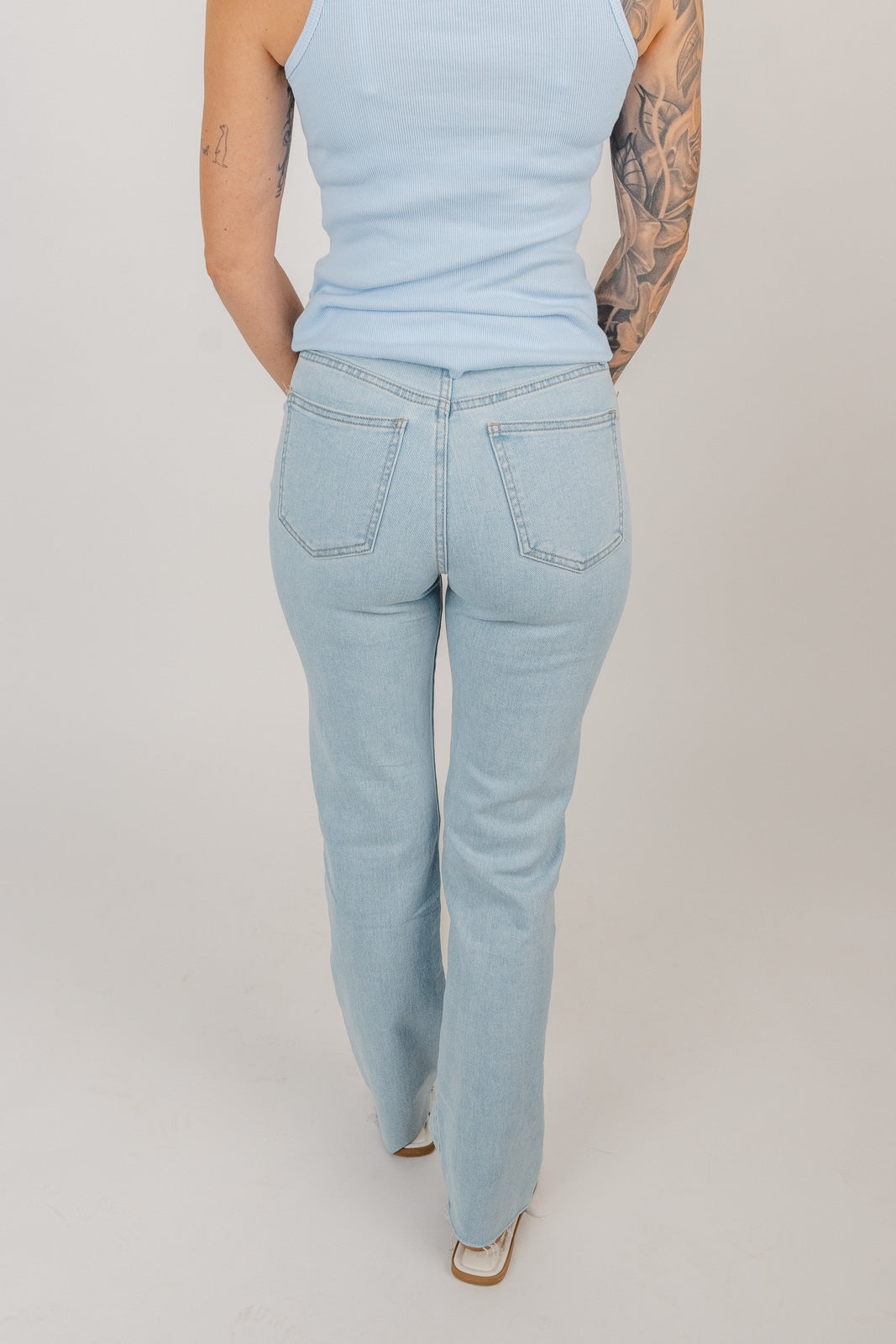 Jeans Straight Leg Zitronen