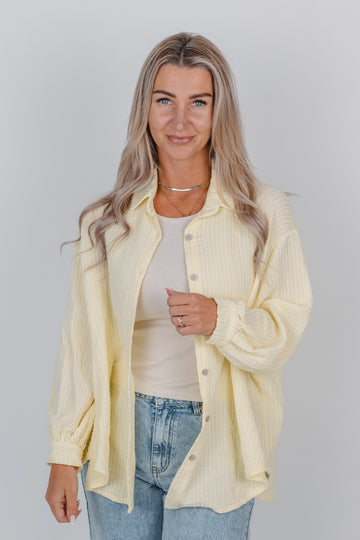 Musselin Bluse fein gestreift