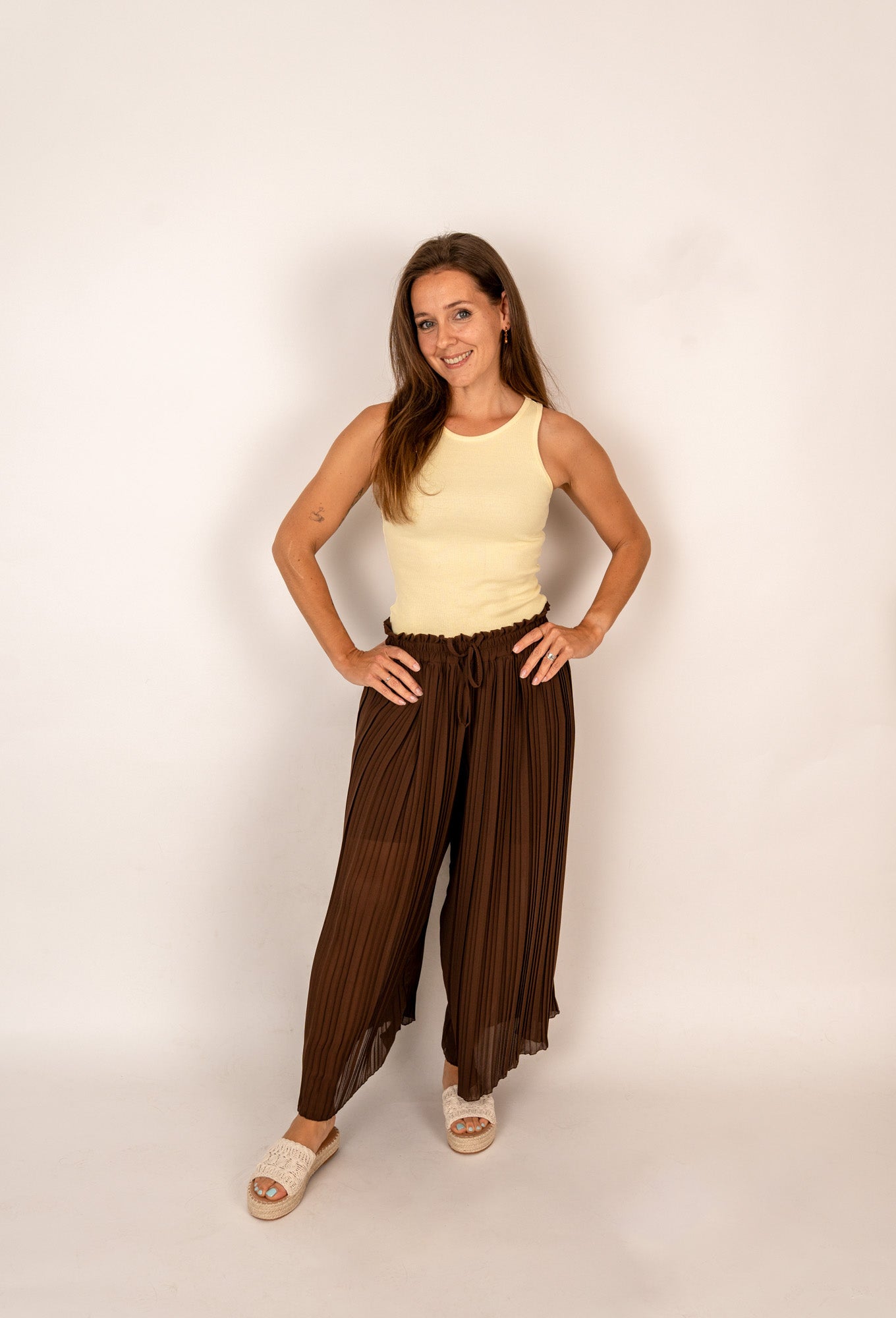 Plissee Hose