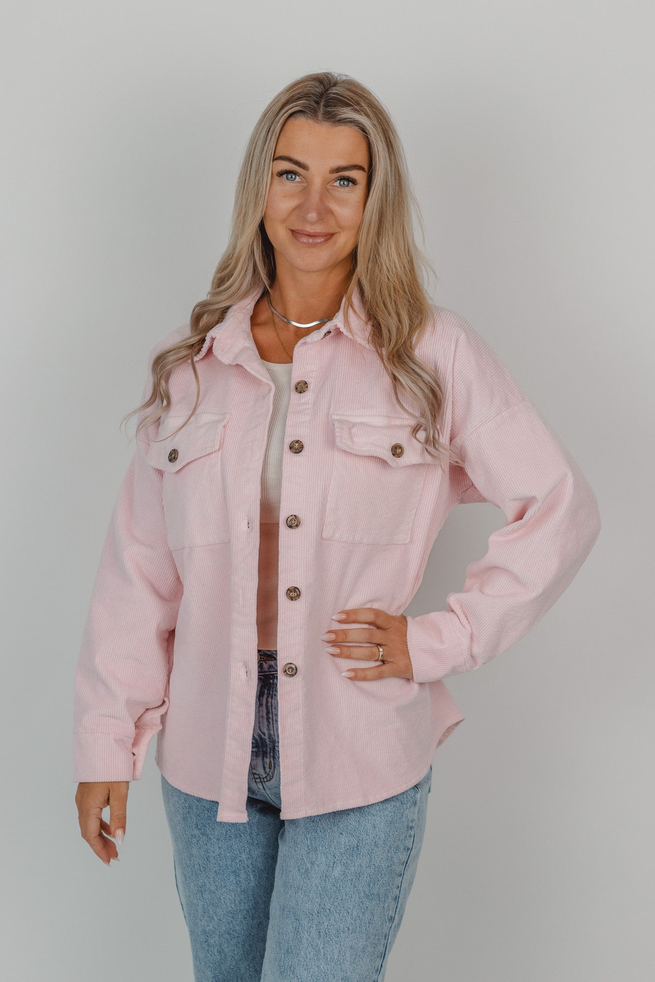 Hemd Jacke aus Cord