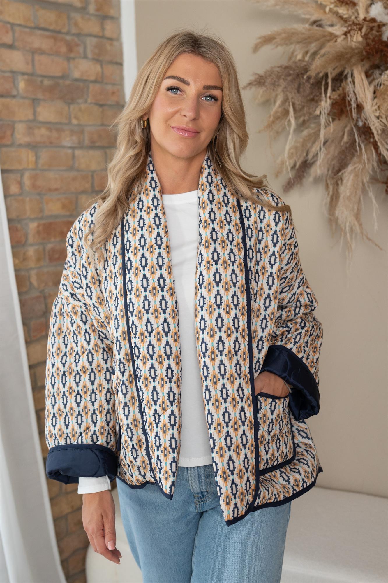 Steppjacke Oversized