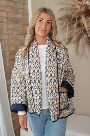 Steppjacke Oversized