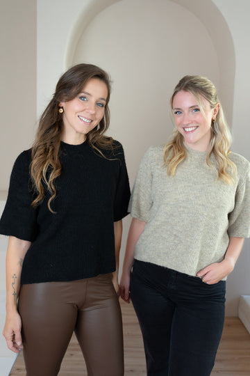 Pullover mit kurzen Ärmeln