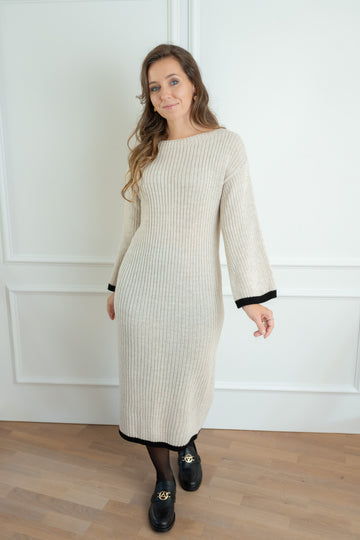 Strickkleid lang