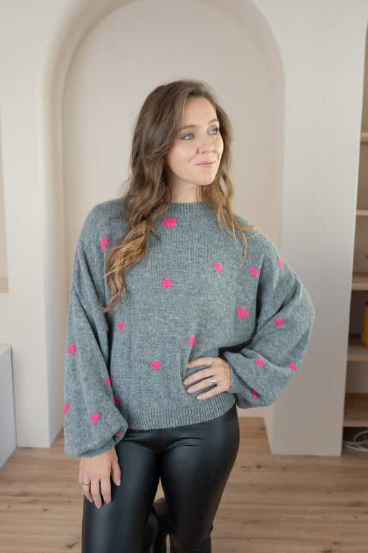Pullover Herzchen