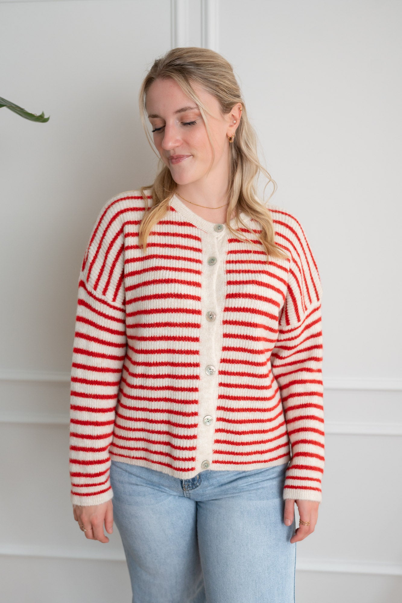 Jacke gestreift
