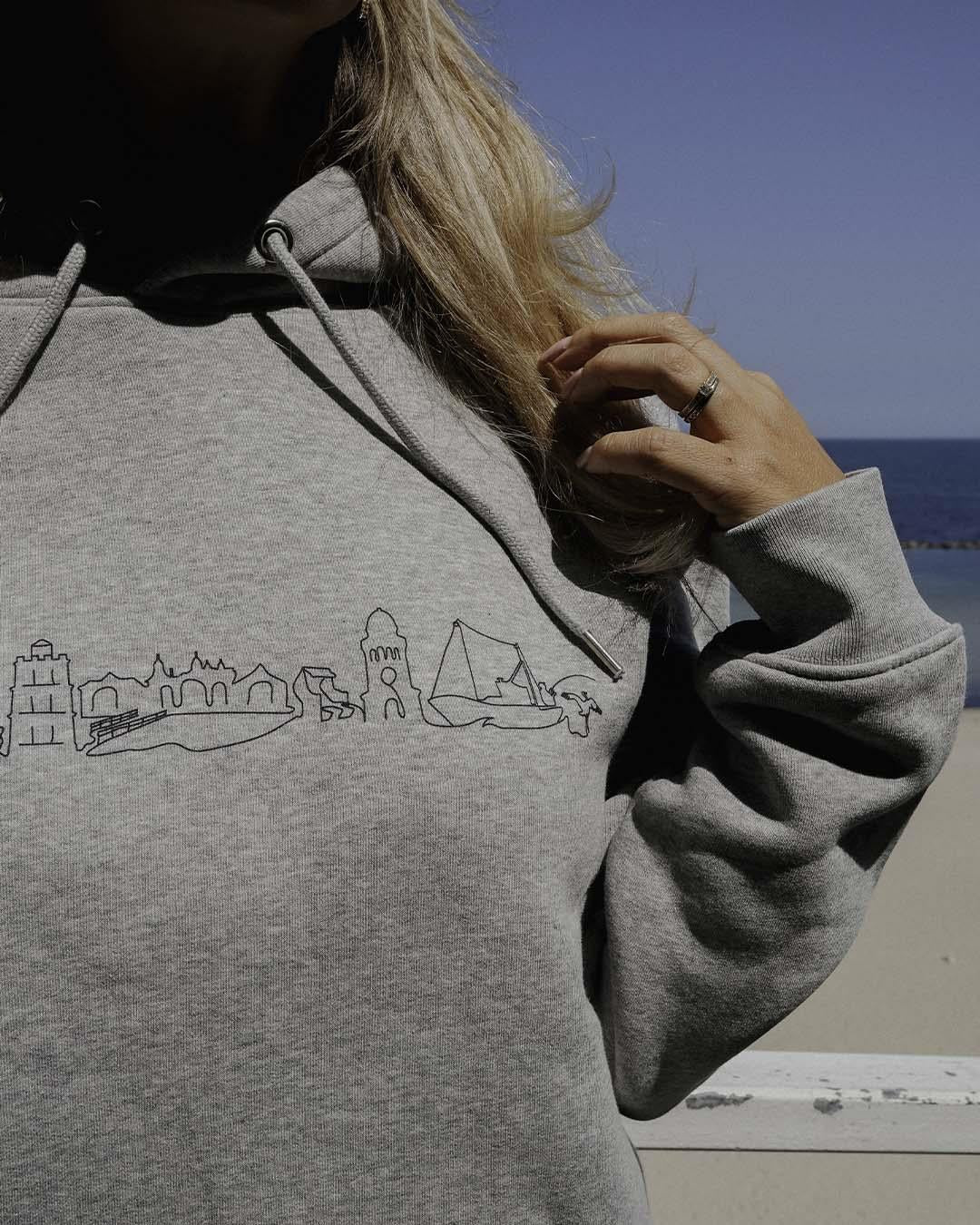 Rügen hoodie - grau