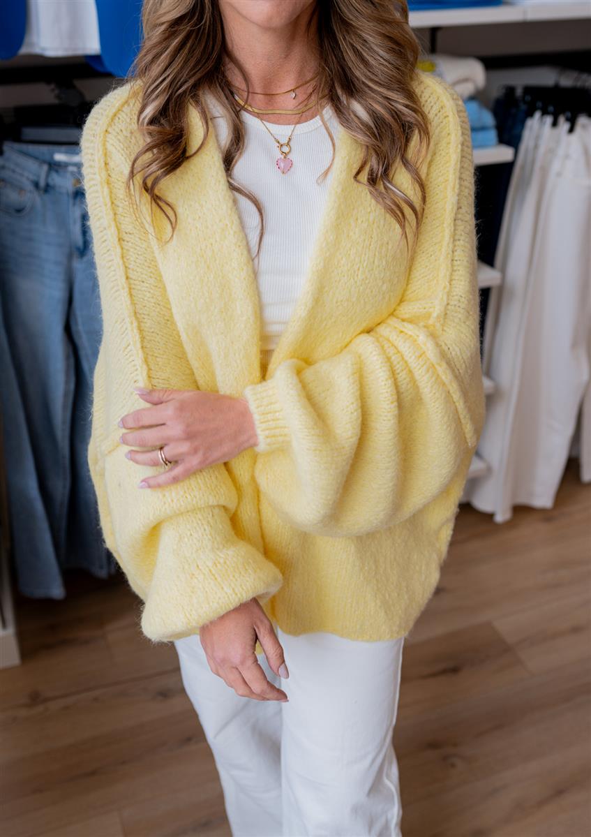 Cardigan oversized
