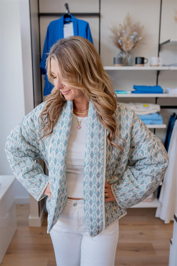 Steppjacke Oversized