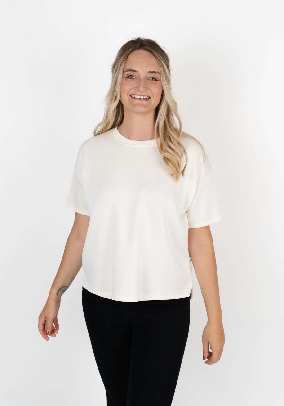 Basic T-Shirt Rundhalsausschnitt