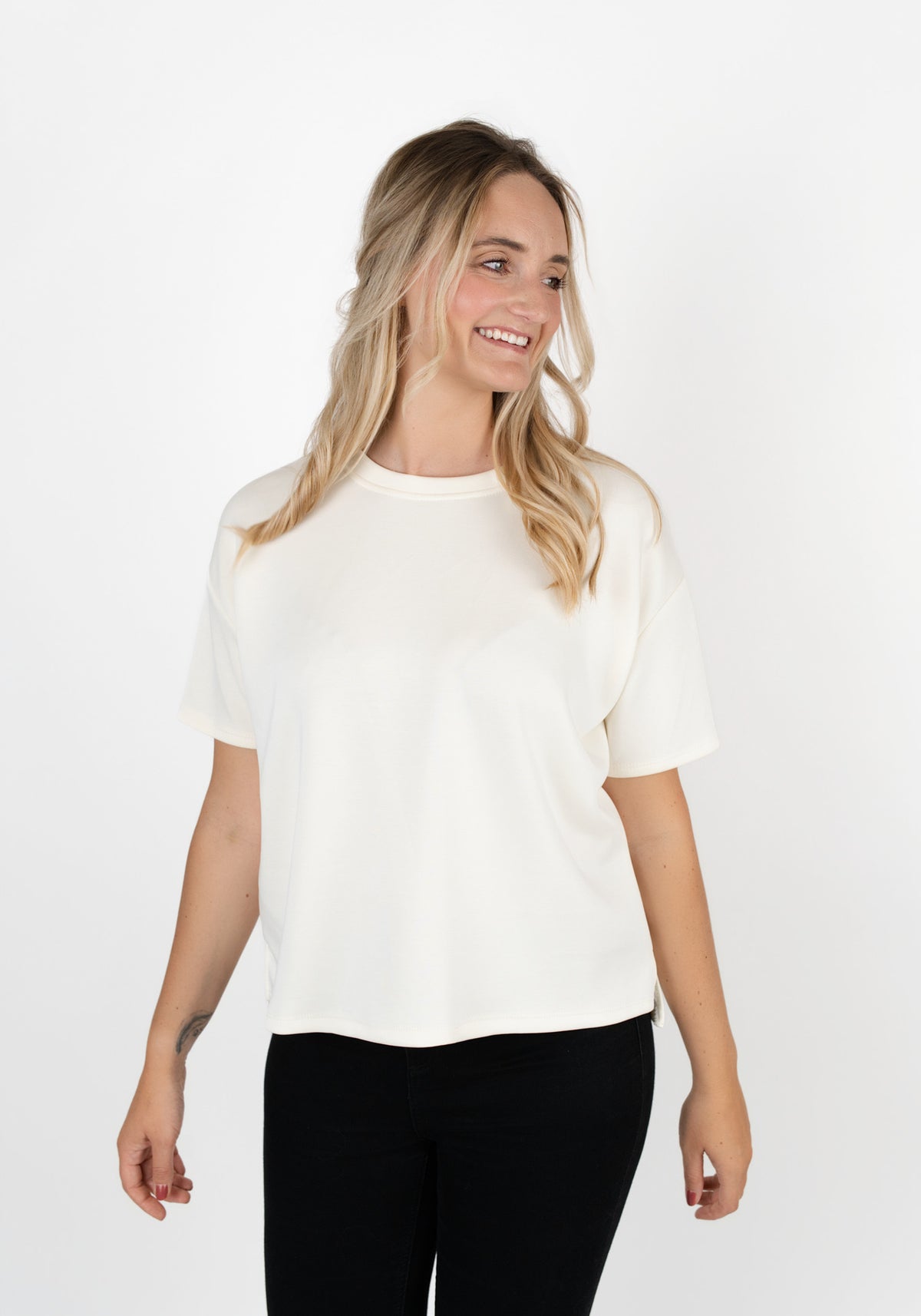 Basic T-Shirt Rundhalsausschnitt