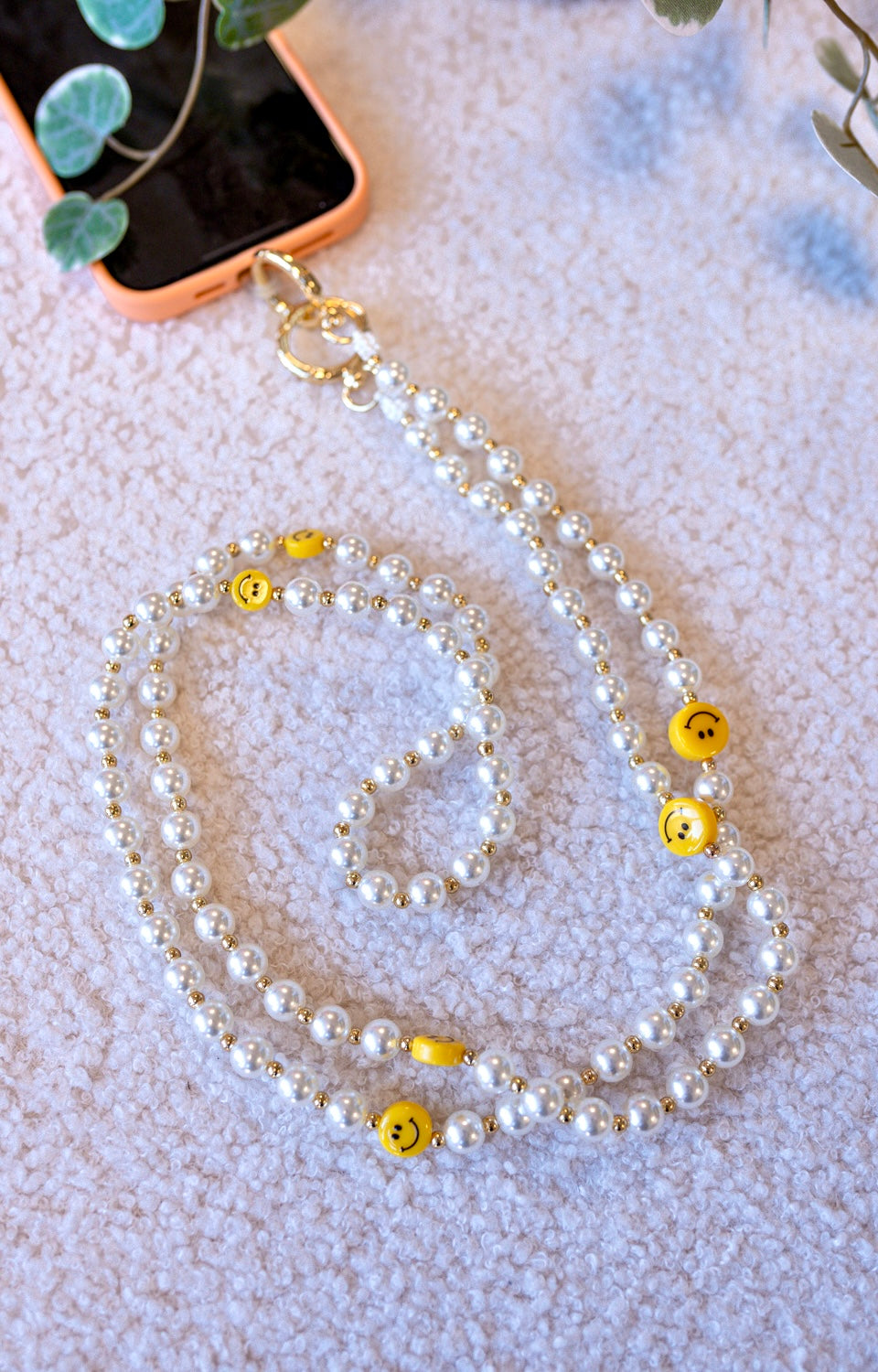 Handykette mit Smiley