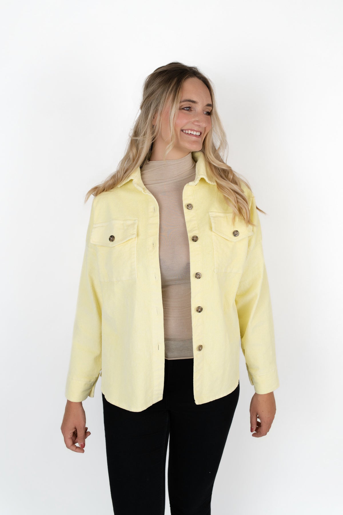 Hemd Jacke aus Cord