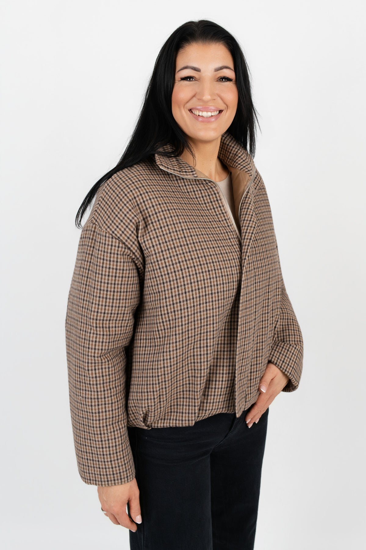 Jacke kariert