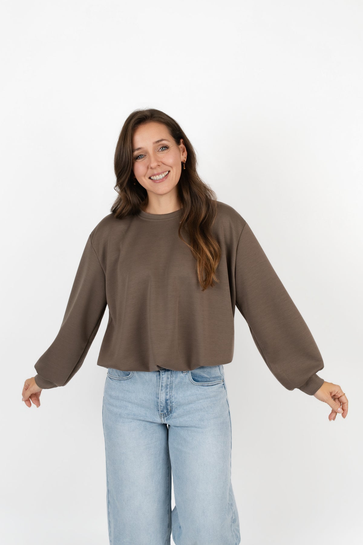 Sweat Pullover kurz