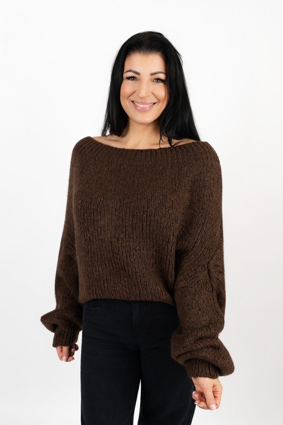 Pullover mit Knoten