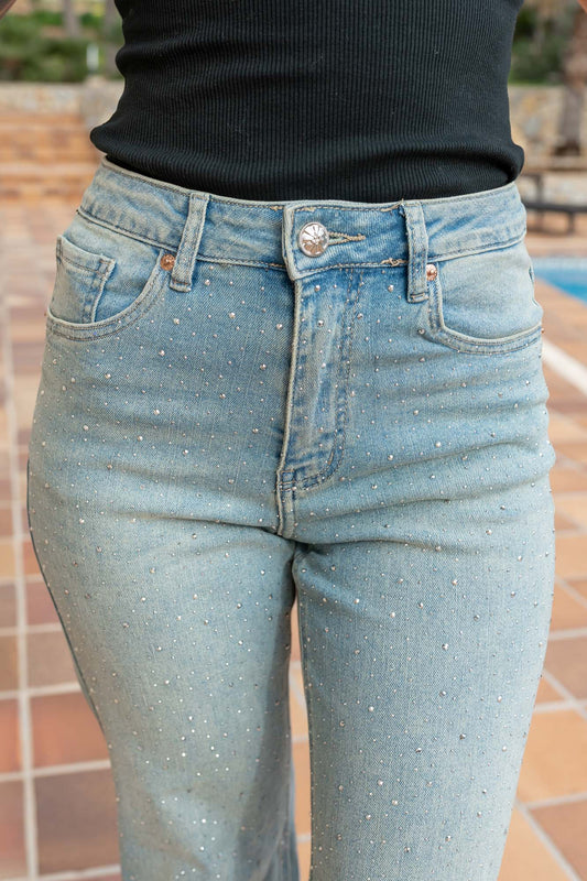 Jeans mit Glitzer