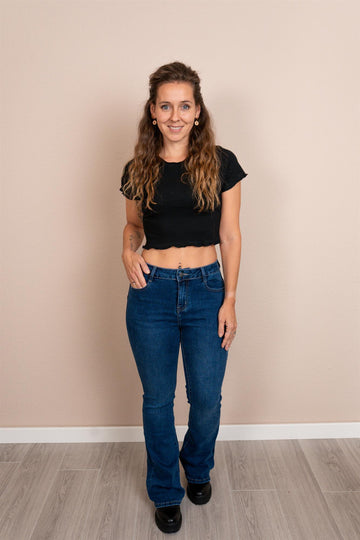 Jeans mit Schlag