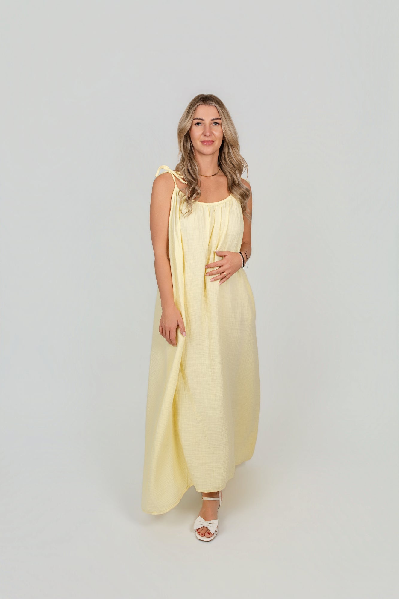 Musselin Kleid