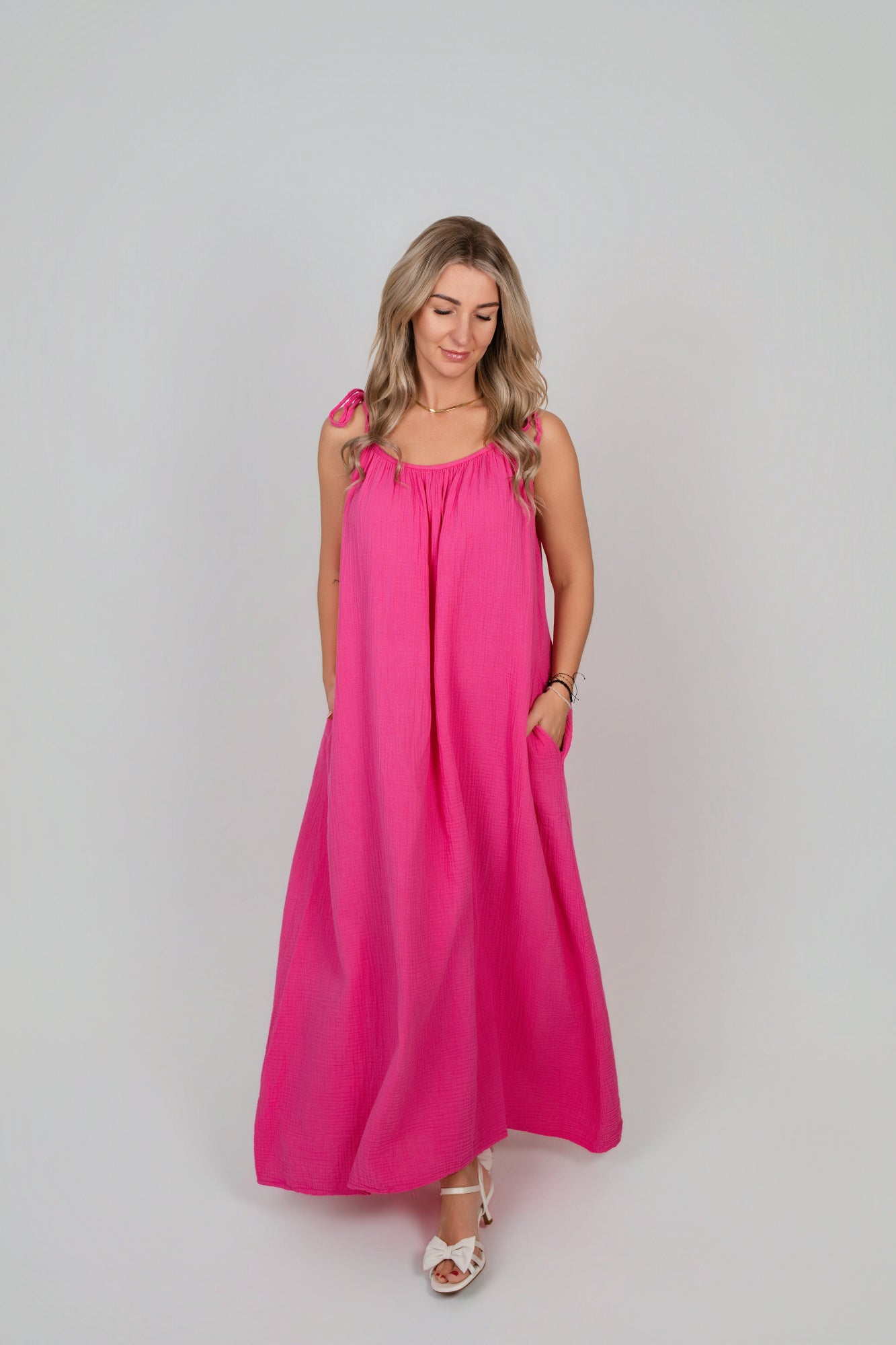 Musselin Kleid