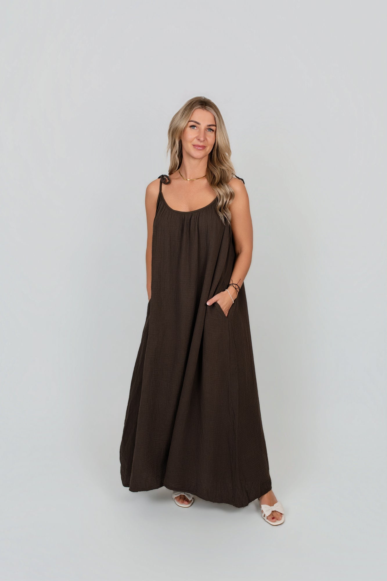 Musselin Kleid