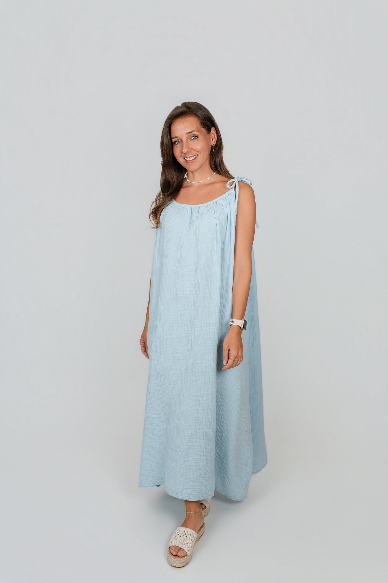 Musselin Kleid
