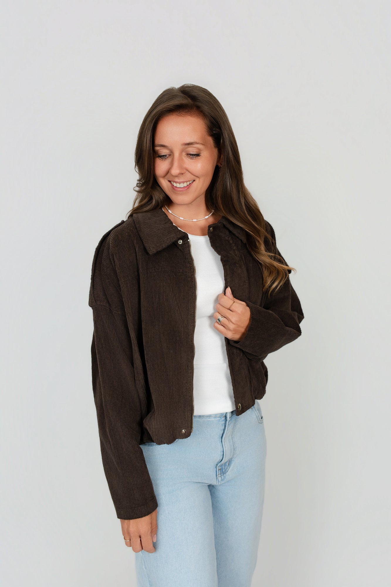 Jacke aus Cord