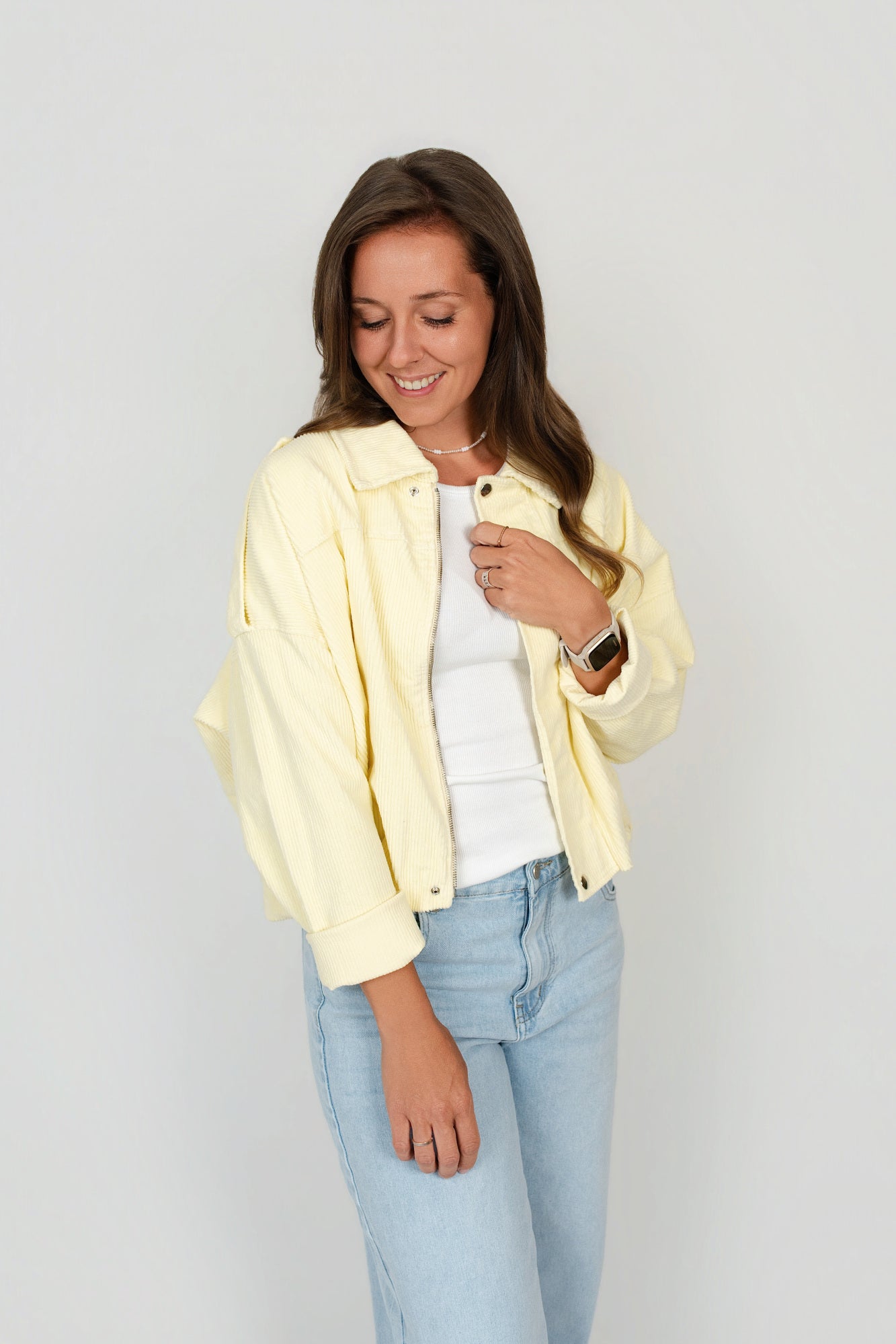 Jacke aus Cord