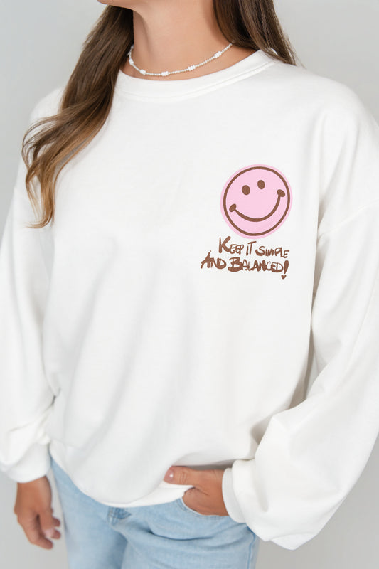 Sweater "keep it simple"