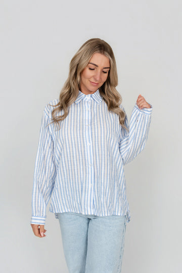 Bluse mit Spitze & Lochmuster