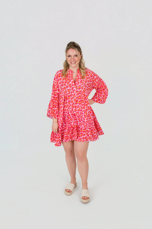 Tunika Kleid in Leo